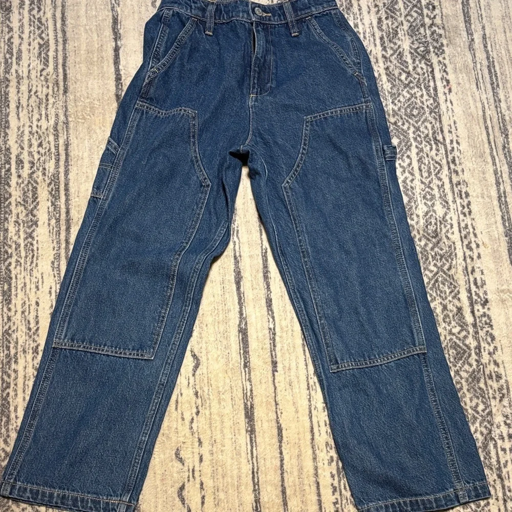 Boys Old Navy Paints Relaxed Fit with Built in Tough Denim Jeans size 12
